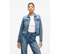 Vila Show New Denim Jacket Blau L Frau (Herstellerartikelnummer: 14088911-LightBlueDenim-L)