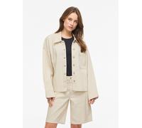 Vila Jeansjacke "Vimaj" in Beige - Größe 40 | Damenjacken
