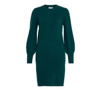 Strickkleid VILA "VIKERRY O-NECK KNIT DRESS - NOOS", Damen, Gr. M, N-Gr, rosa (ponderosa pine), Strick, Obermaterial: 53% Polyester, 30% Viskose, 17% Polyamid, unifarben, regular fit knielang, Rundhal