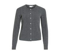 Vila Cardigan "Kerry" in Anthrazit - Größe XXL | Damen Pullover Cardigans