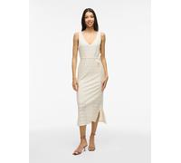 Viamalina V-Neck S/L Midi Dress/Pb