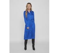 Vila Ellette Long Sleeve Midi Dress Blau 38 Frau (Herstellerartikelnummer: 14084595-LapisBlue-38)