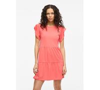 Vila Kleid "Summer" in Koralle - Größe S | Damen Kleider