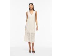 Vila Kleid "Vimerinda" in Creme - Größe M | Damen Kleider