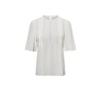 Vila Kurzarm Blusenshirt Damen ecru, 38