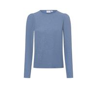 Vila Langarmshirt Damen blau, M