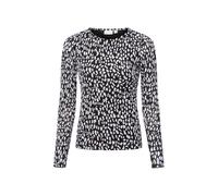 Vila Langarmshirt Damen schwarz, XL