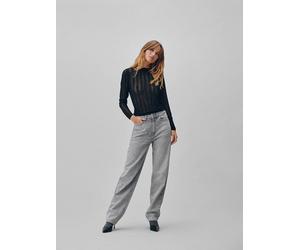Vila Longsleeve "Menta" in Schwarz - Größe L | Damen Tops