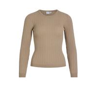 Vila Longsleeve "Mullie" in Beige - Größe L | Damen Tops