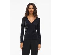 Vila Longsleeve "Vieleinas" in Schwarz - Größe XS | Damen Tops