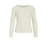 Vila Longsleeve "Vizirp" in Creme - Größe M | Damen Tops