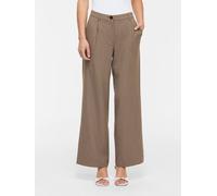 Vila Marlenehose "Kari" in Taupe - Größe 40/L32 | Damenhosen