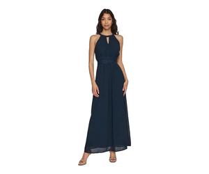 Vila Milina Halter ärmelloses Midikleid