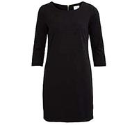 Vila NOS Damen VITINNY New Dress-NOOS Kleid, per Pack Schwarz (Black Stripes: Pine Grove H/H), 36 (Herstellergröße: S)