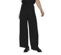 VILA Wide Leg Hose mit Plisseefalten Modell 'PLISA' in Black, Größe XS