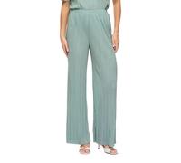 Vila Hose VIPLISA Hochbund Wide-Leg Blau Surf Größe M
