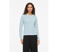 Vila Pullover "Vilowen" in Hellblau - Größe S | Damen Pullover Cardigans