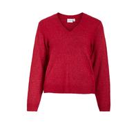 Vila Pullover "Vimiraz" in Rot - Größe S | Damen Pullover Cardigans