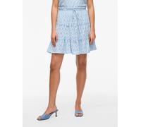 Vila Minirock mit Lochstickerei Modell 'AMALINA' in Hellblau, Größe XS