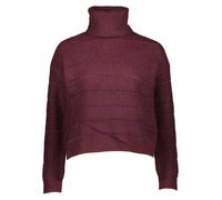 Vila Rollkragenpullover "Zaza" in Bordeaux - Größe S | Damen Pullover Cardigans