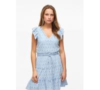 Vila Shirt "Amalina" in Hellblau - 53% | Größe XS | Damen Tops