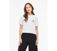 Vila Shirt "Vinora" in Weiß - Größe M | Damen Tops