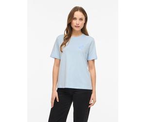 Vila Shirt "Visybilla" in Hellblau - Größe S | Damen Tops