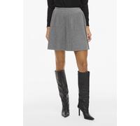 Vila Strick-Minirock Damen grau, L