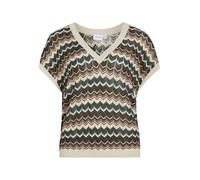 Vila Strickbluse "Viember" in Bunt - Größe L | Damen Blusen