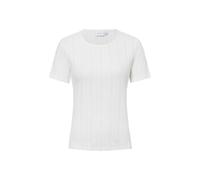 VIKASSIE S/S POINTELLE TOP - NOOS Weiß XS