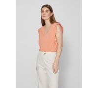 Vila Top in Orange - Größe L | Damen Tops