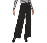 Vila Varone Wide Leg Hochbundhosen 42 Black