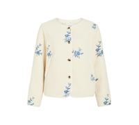 VILA - VIADA EMBROIDERY TEDDY JACKET OTW Birch - Gr. - 34