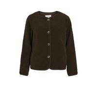 VILA - VIADA TEDDY JACKET - NOOS Coffee Bean - Gr. - 42