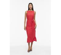 VILA - VIAMALINA S/L MIDI DRESS/VOL/PB - Gr. - L