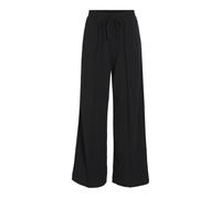 Schlupfhose VILA "VICLUA HW WIDE PANTS-NOOS" Gr. XL (42), N-Gr, schwarz (black beauty) Damen Hosen (96247011-XL) black beauty