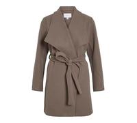 Vila Vicooley Collar Belt Coat - Noos