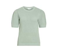 VILA - VIDALO O-NECK S/S KNIT TOP - NOOS Blue Surf - Gr. - XS