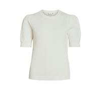 VILA - VIDALO O-NECK S/S KNIT TOP - NOOS White Alyssum - Gr. - M