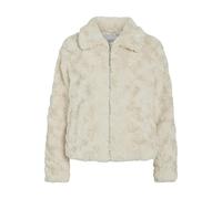 Vila Kunstfell-Jacke Damen beige, 34