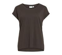 VILA - VIDREAMERS NEW PURE T-SHIRT-NOOS Coffee Bean - Gr. - S