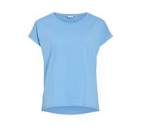 Rundhalsshirt VILA "VIDREAMERS NEW PURE T-SHIRT/SU-NOOS", Damen, Gr. M, all aboard, Jersey, Obermaterial: 50% Baumwolle, 50% Polyester, unifarben, regular fit normal, Rundhals, Shirts Rundhalsshirt, B