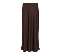 Maxirock VILA "VIELLETTE HW LONG SKIRT - NOOS" Gr. 44, braun (coffee bean) Damen Röcke (83628334-44) coffee bean