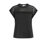 Vila VIELLETTE O-Neck S/S MESH TOP - NOOS
