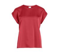 Vila "VIELLETTE S/S SATIN TOP - NOOS" Satin Optik (37861952-36) hibiscus