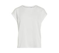 VILA - VIELLETTE S/S SATIN TOP - NOOS Snow White - Gr. - 34