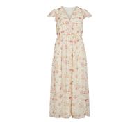 VILA Midikleid im Allover-Look Modell 'EMMA' in Rosa, Größe 34