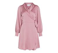 Vila Vienna Ravenna L/S Short Wrap Dress-Noos