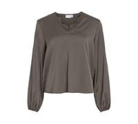 Vila Vienna Ravenna L/S V-Neck Lace Top- Noos