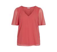 VILA - VIFALIA V-NECK S/S TOP - NOOS - Gr. - 38
